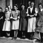 1952 - Schulentlassung Mädchen Volksschule Rösebeck