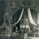 1941 - Innenraum der Kirche in Rösebeck