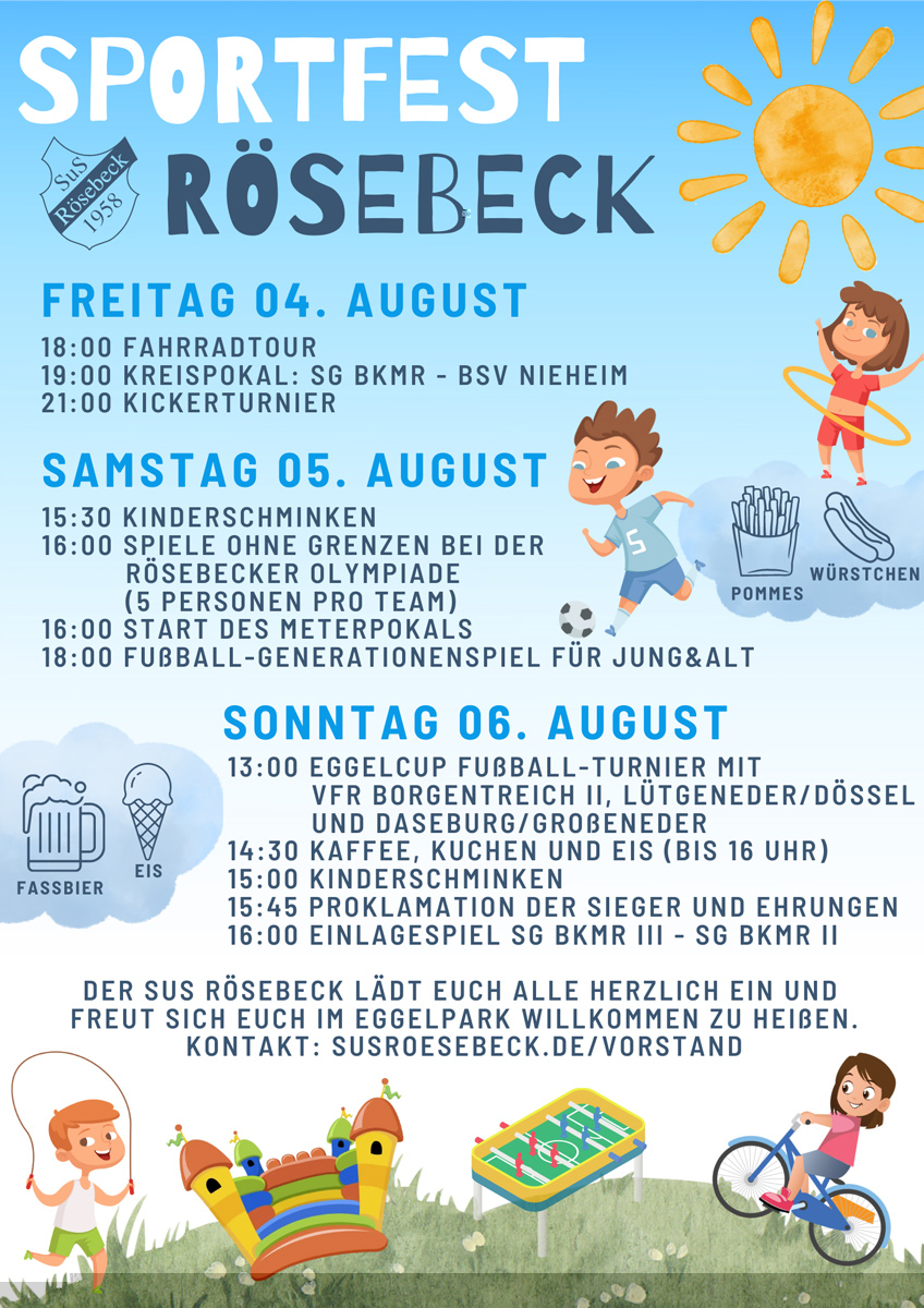 Sportfest Rösebeck 2023