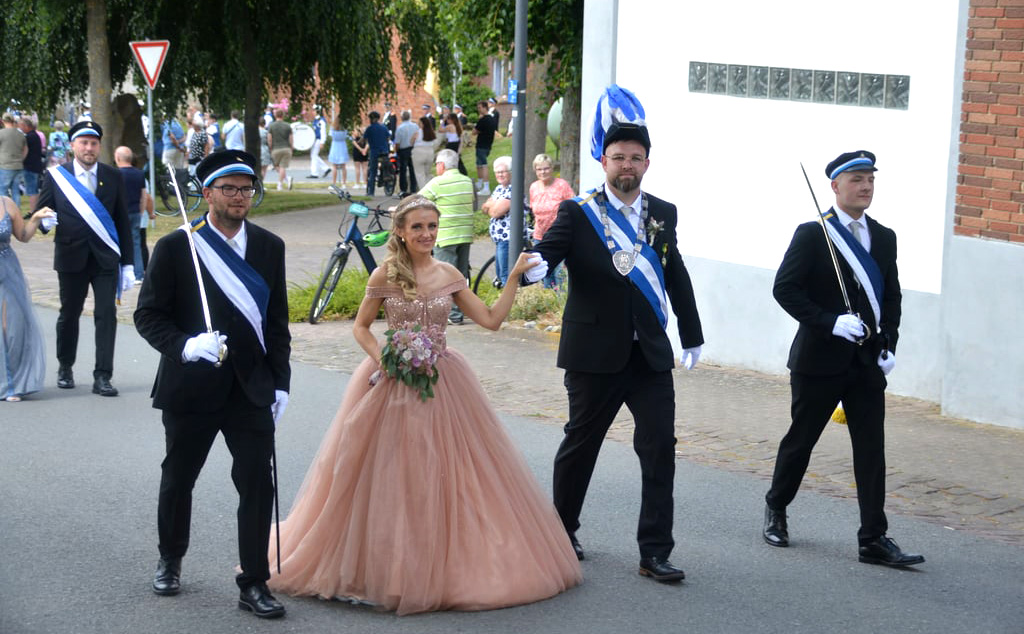 Königspaar Yasmine und Lucas Villmer