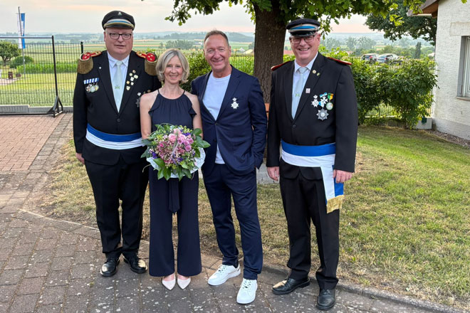 Jubelkönigspaar Christoph und Jutta Brenke
