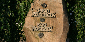 Rösebeck - Gedenkstein